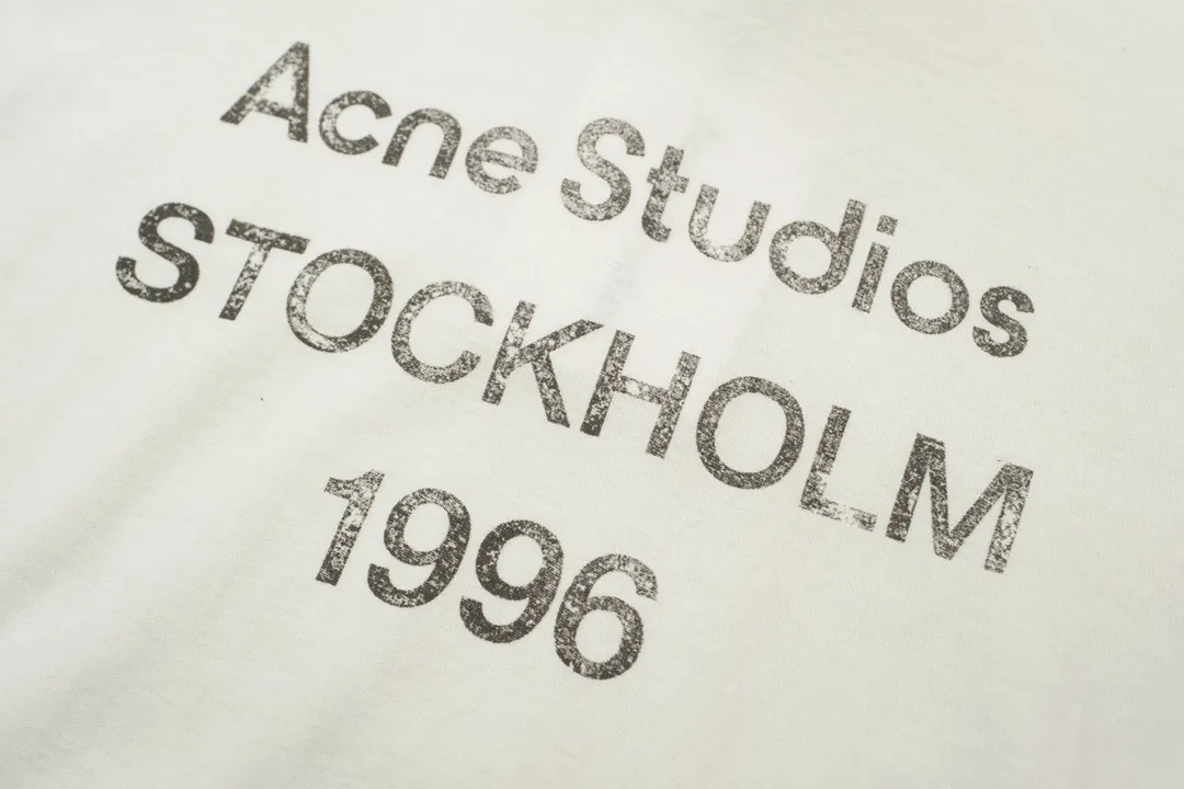 White In Stock 8026#AC LOGO T Black White S-XL ： ：8026#12011055